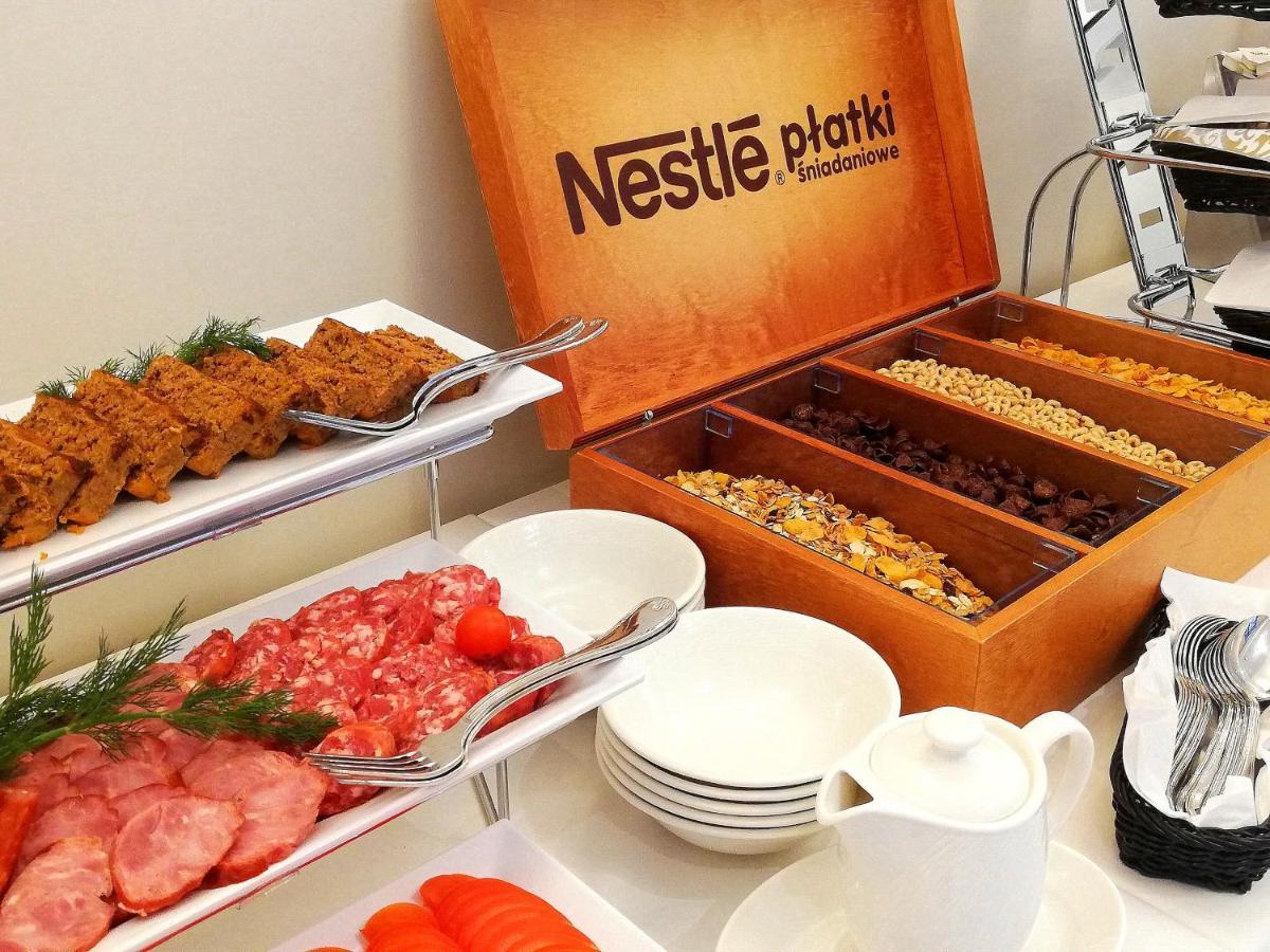 Boutique Odyseja & Spa Ciechocinek Eksteriør billede Nestlé breakfast